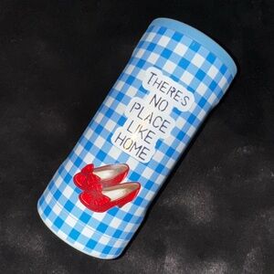 BRUMATE Capri Gingham Blue & White “There’s No Place Like Home” Slim Hopsulator